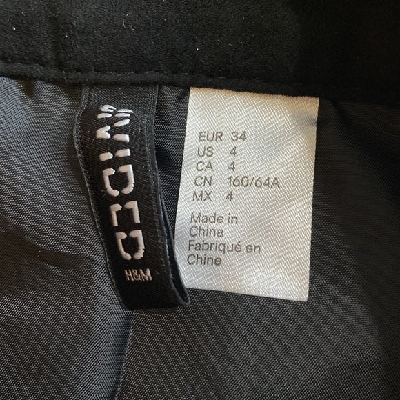 Faux Suede Zip Mini Skirt - Picture 6 of 11